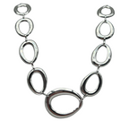 Collana Catena Oval Bold in Acciaio Silver