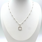 Collana Corona Bubble in Argento Silver