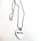 collana in argento silver con incisione personalizzata Spotify