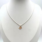 Collana Casetta Family in Argento Silver