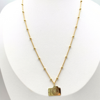 collana fotoricordo in argento gold con macchina fotografica ciondolo