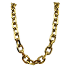 Collana Grumetta Big in Acciaio Gold