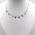 Choker Medagliette in Argento Silver