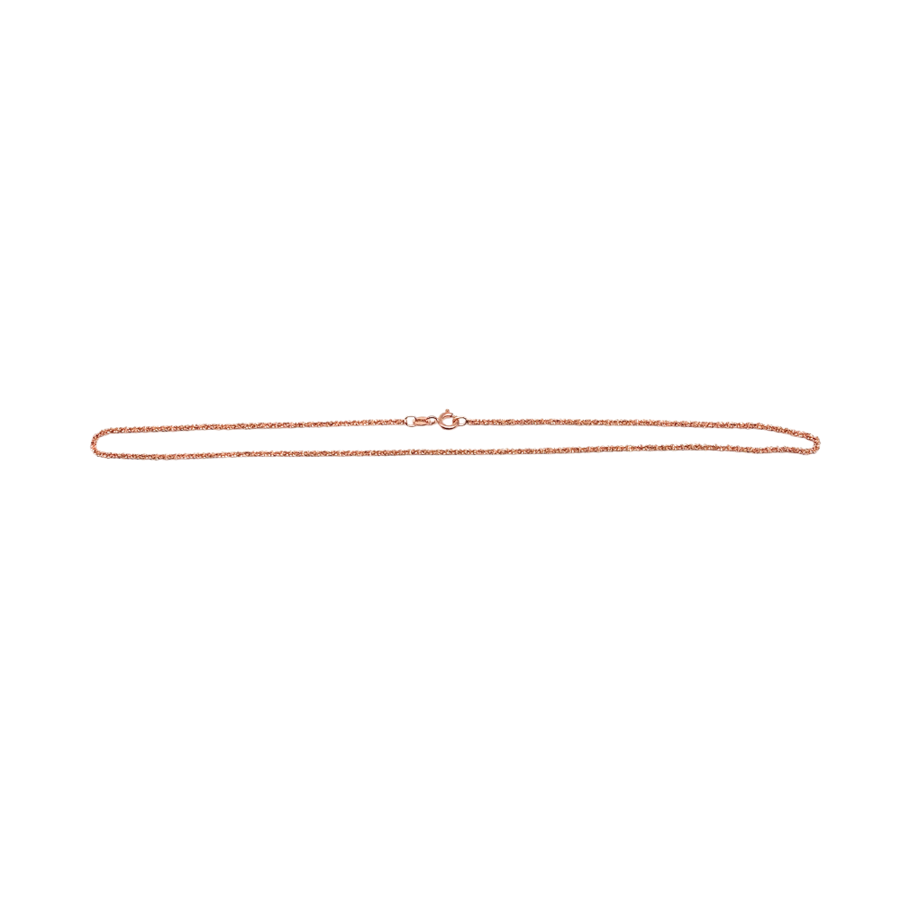 Collana Minimal in Argento Rosè