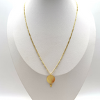 Collana Mongolfiera in Argento Gold