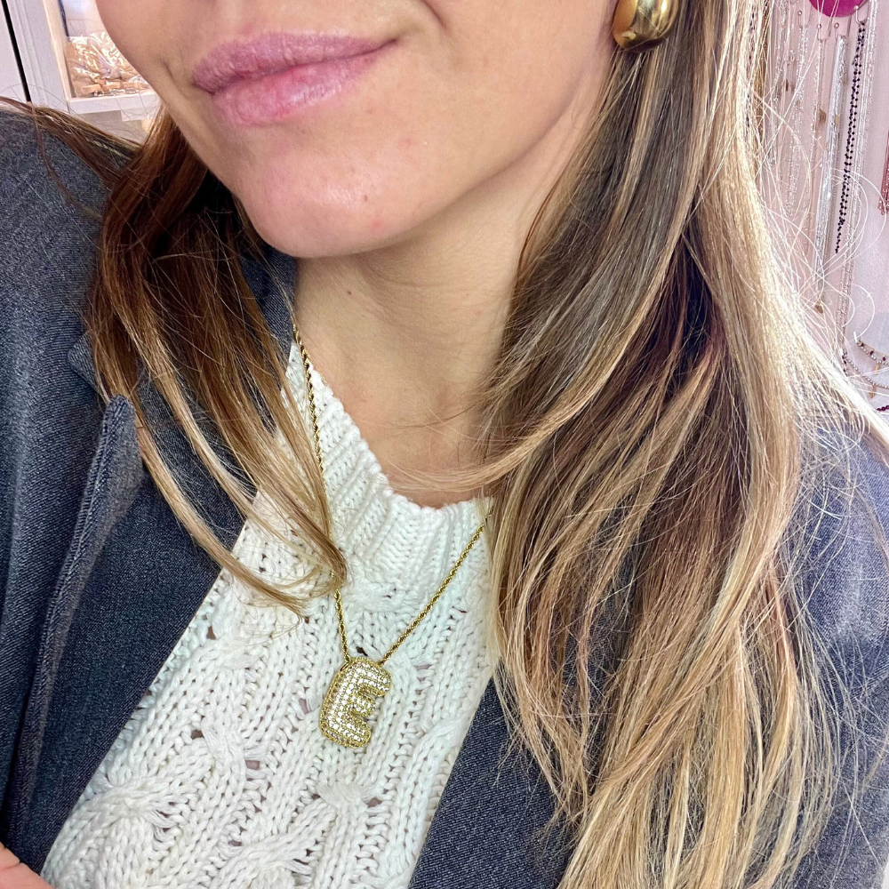 Collana Monogram Glimmering