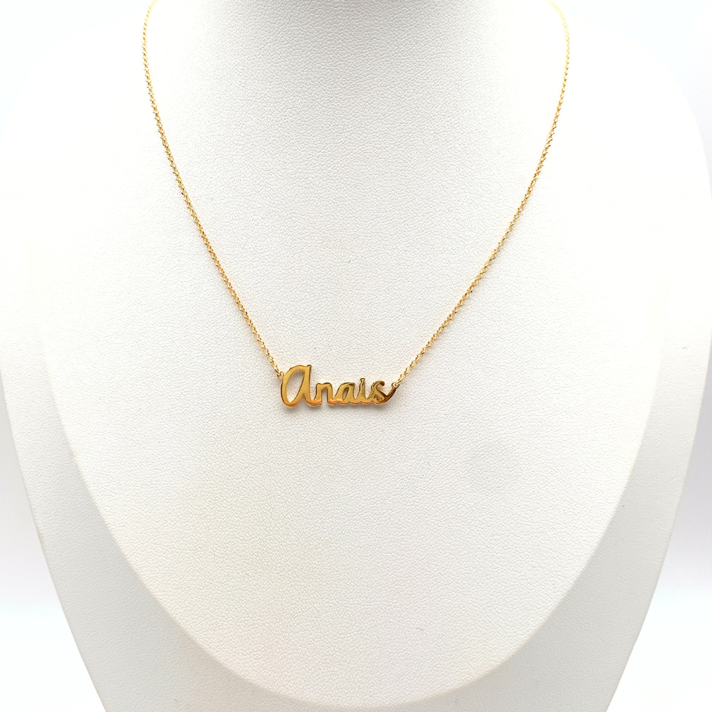 Collana con Nome Corsivo Personalizzabile