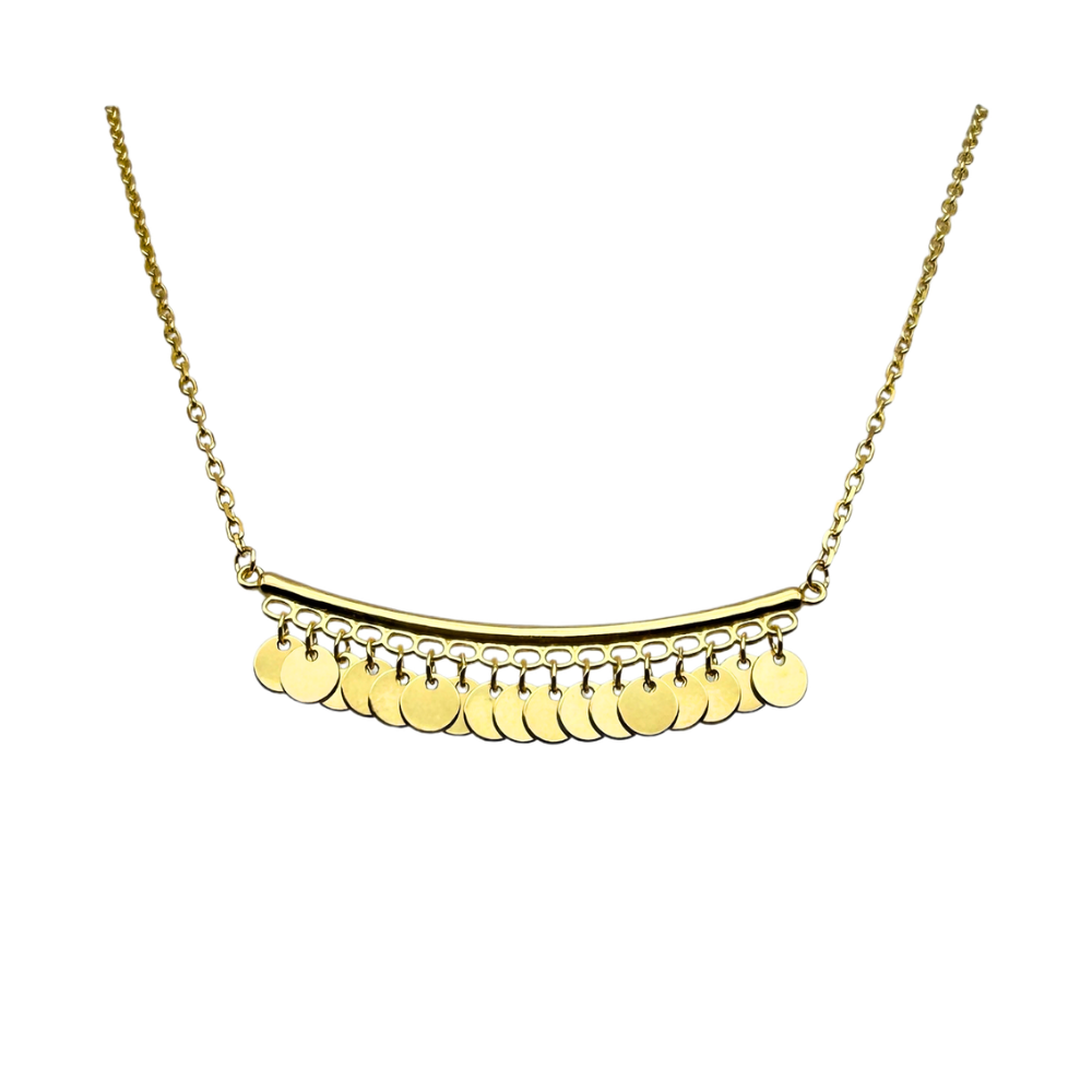 Collana Oman Medallion in Argento 925 Gold