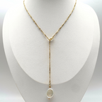 Collana Pendol Perla in Argento Gold