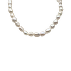 Collana Perle di Fiume in Argento Gold