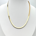 collana in argento placcata oro