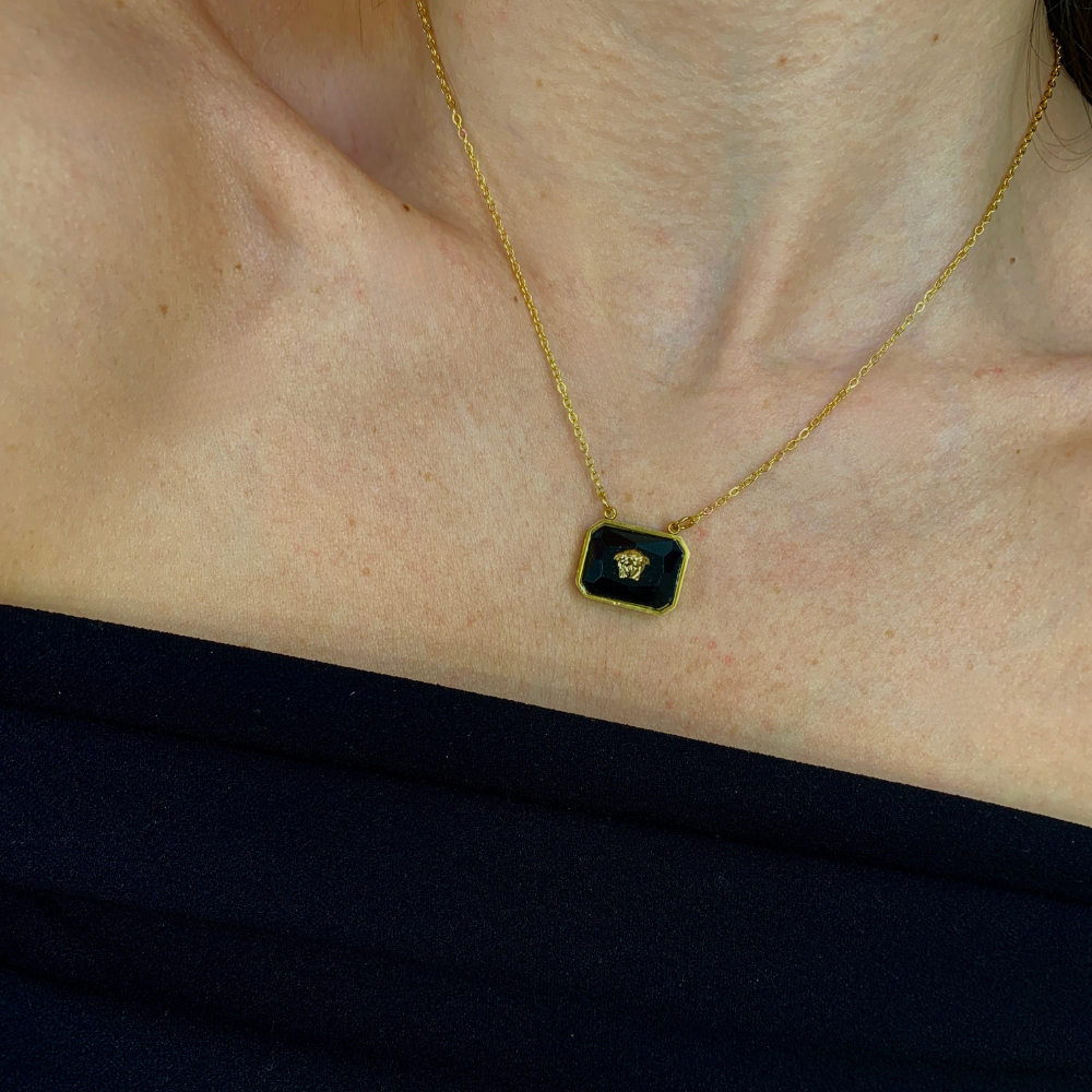 Collana Soul's Light in Acciaio Gold