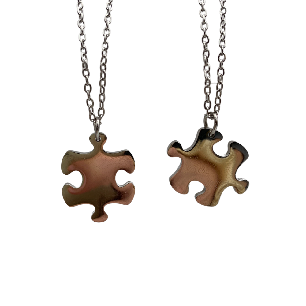 Collane Puzzle Personalizzabili in Argento Silver