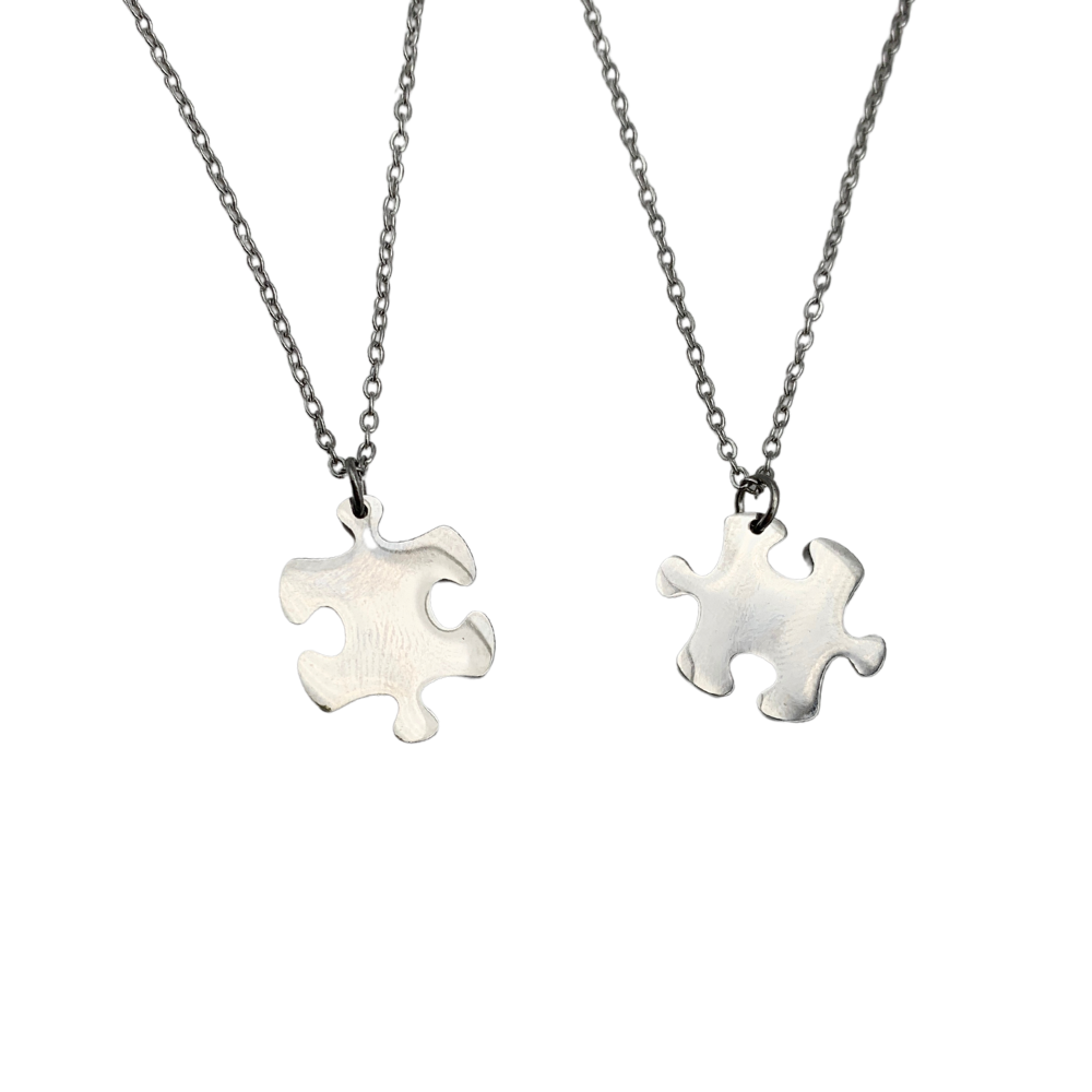 Collane Puzzle Personalizzabili in Argento Silver