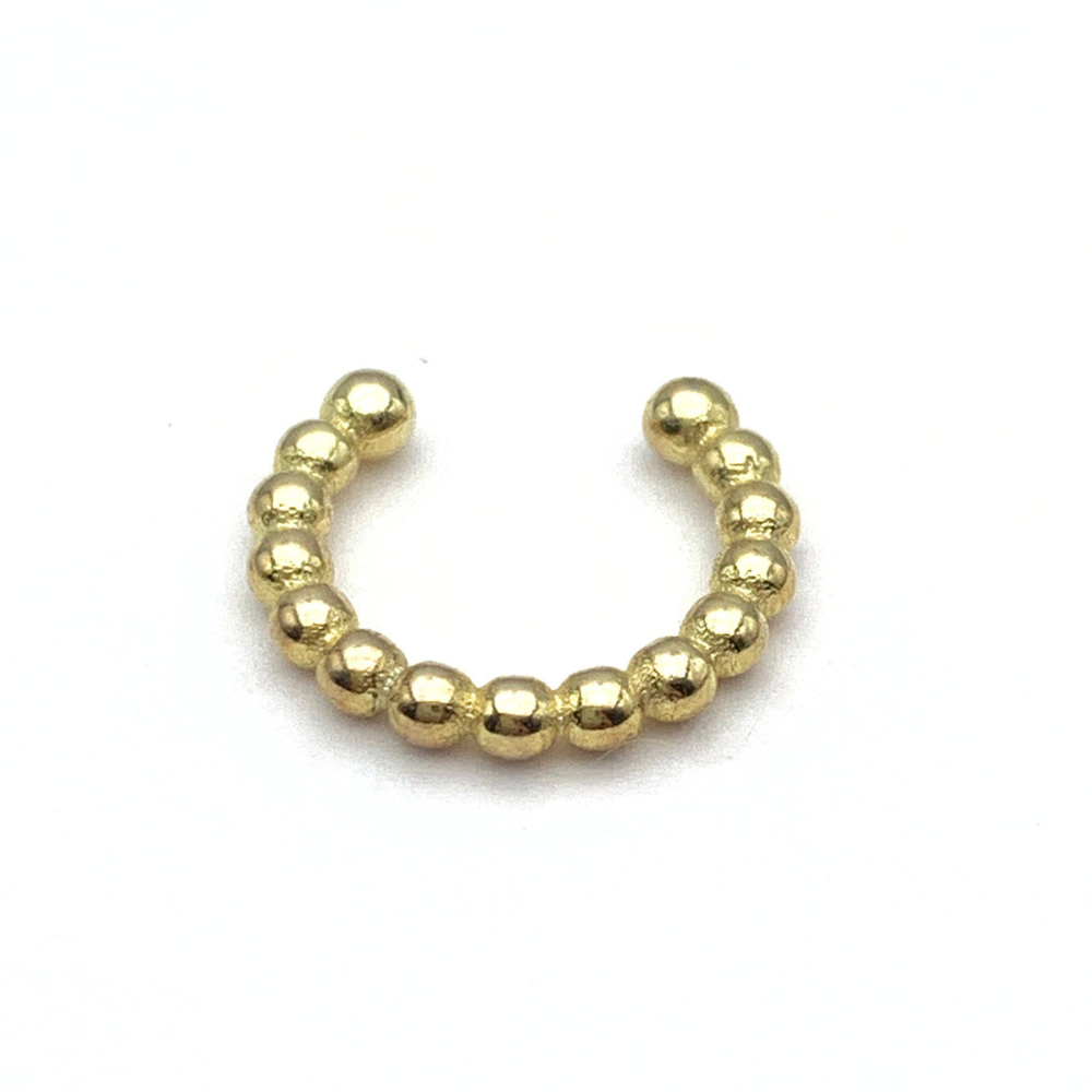 Ear cuff Bubble in Argento Gold