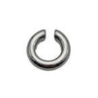 Ear Cuff Chunky in Acciaio Silver