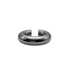 Ear Cuff Chunky in Acciaio Silver