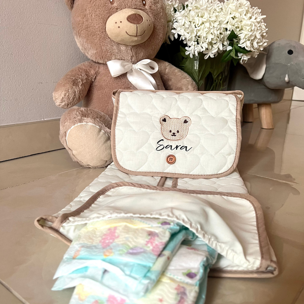 fasciato portatile personalizzabile con nome linea bimbo