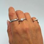 Anello Stella Ring in Argento 925
