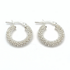 Orecchini Baby Bubble in Argento Silver