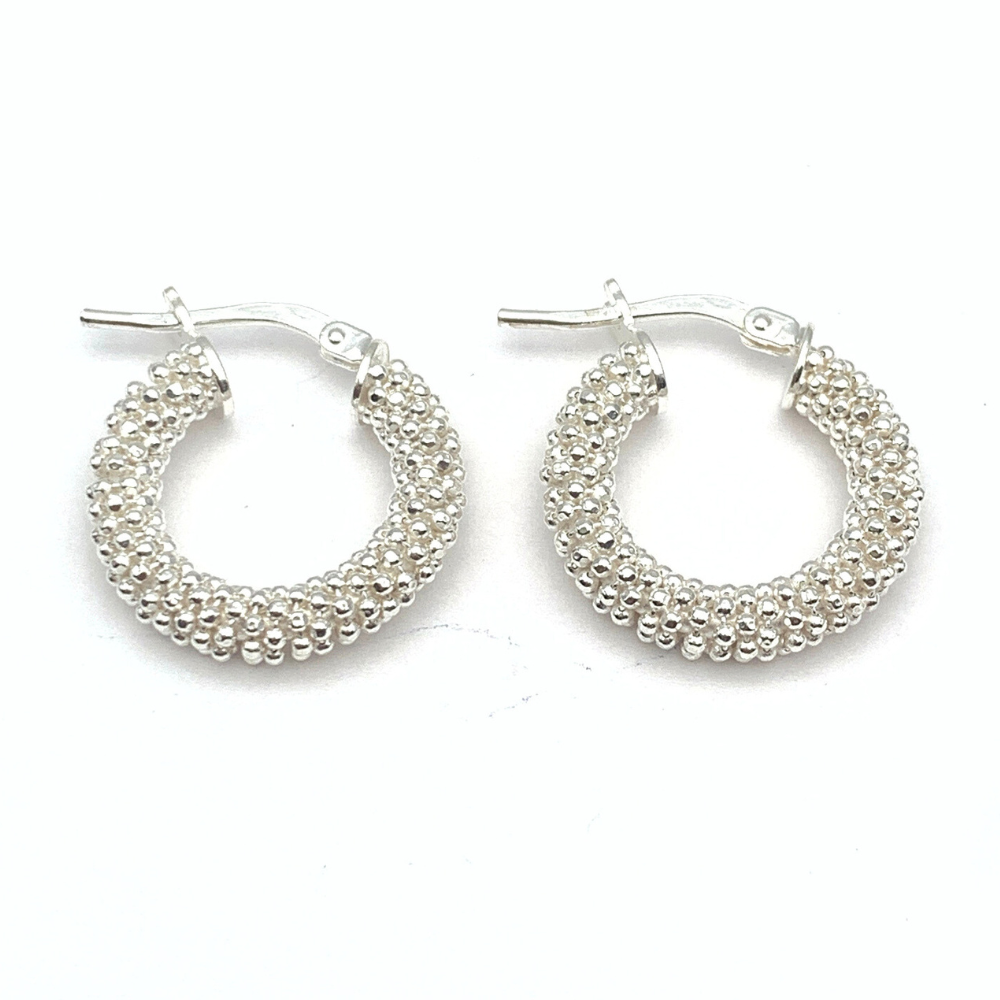 Orecchini Baby Bubble in Argento Silver