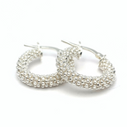 Orecchini Baby Bubble in Argento Silver