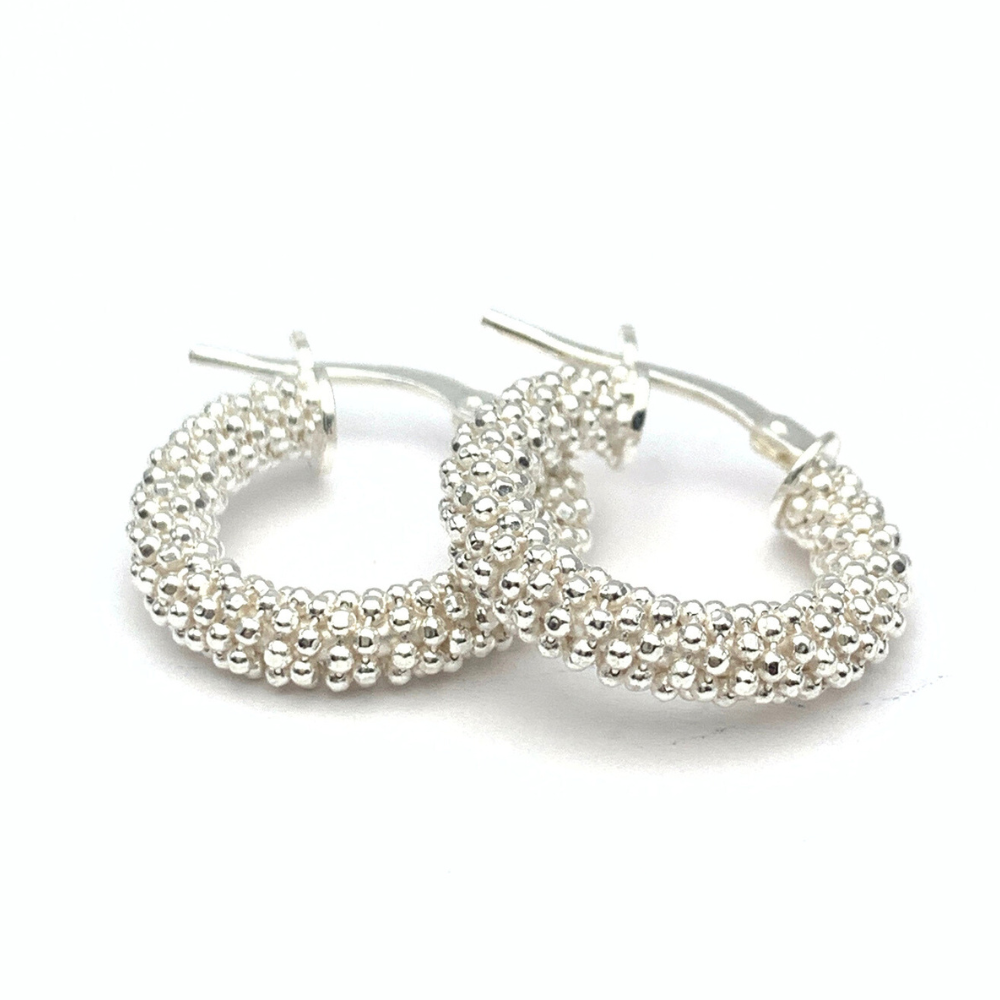 Orecchini Baby Bubble in Argento Silver