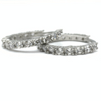 Orecchini Glimmering in Argento Silver