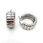 hoops silver bombati
