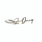 Mono Hoop Personalizzabile con Nome in Argento 925