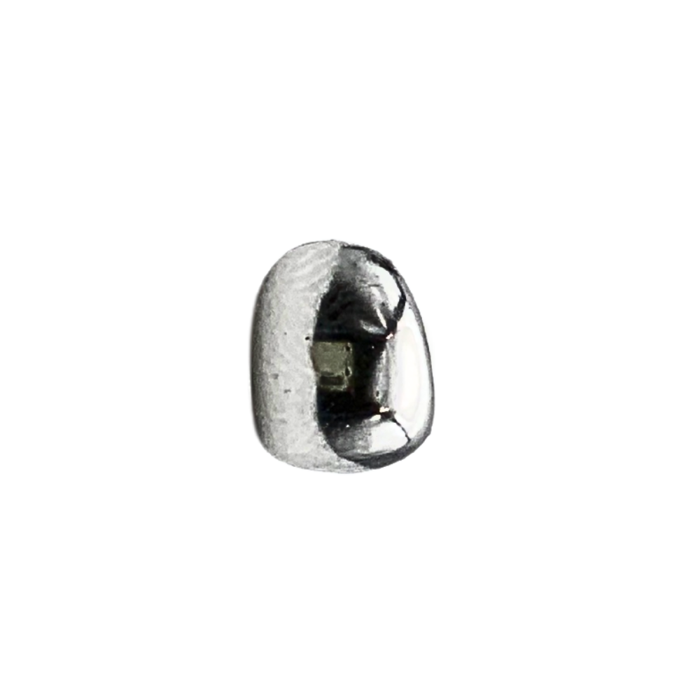 Mono Orecchino Stone in Acciaio Silver