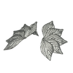 Orecchini a Fiore in Acciaio Silver