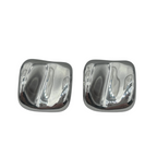 Orecchini Quadrati in Acciaio Silver