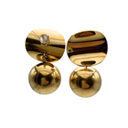 Orecchini Bold in Acciaio Gold