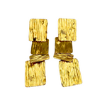 Orecchini Cleopatra in Acciaio Gold