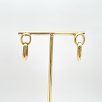 Orecchini con Anello Pendente