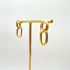 Orecchini con Anello Pendente