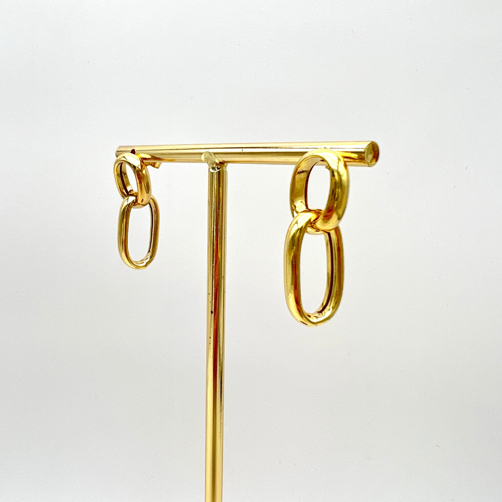 Orecchini con Anello Pendente