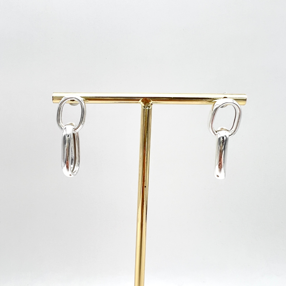 orecchini in argento pendenti
