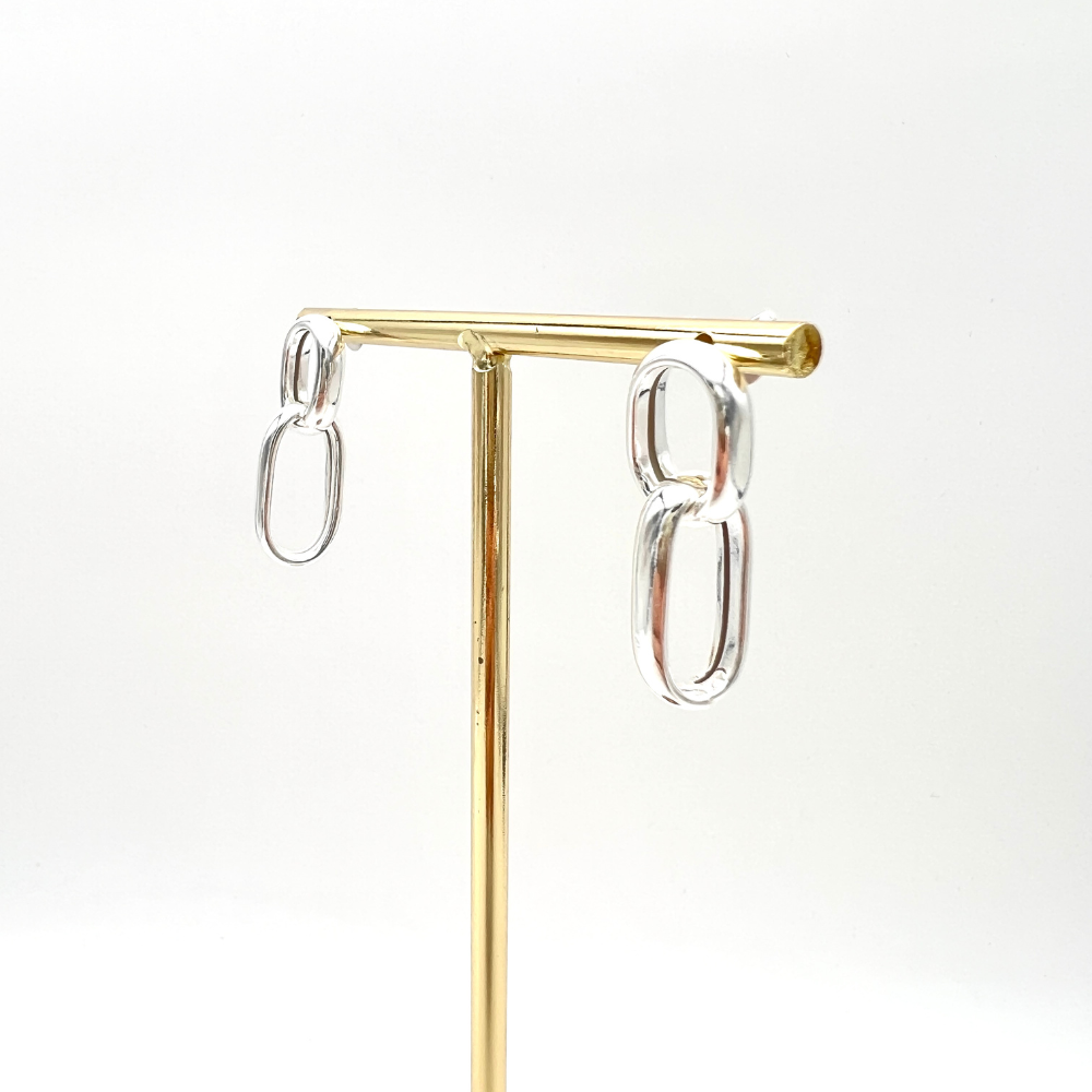 orecchini in argento pendenti