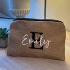 Set Borsa e Pochette di Paglia Personalizzabili