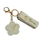 Portachiavi con Astuccio Porta Rossetto & Mini Specchietto Personalizzabili