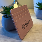 Portacarte Personalizzabile Rosa/Nero