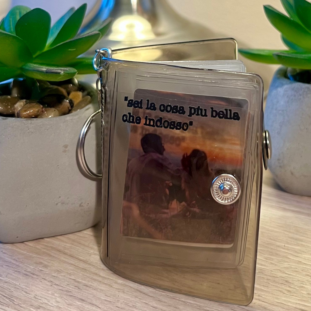 Portachiavi Portafoto Personalizzabile