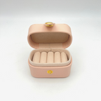 Cofanetto Portagioie Personalizzabile da Viaggio Rosa