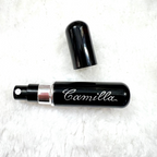 porta profumo nero personalizzabile