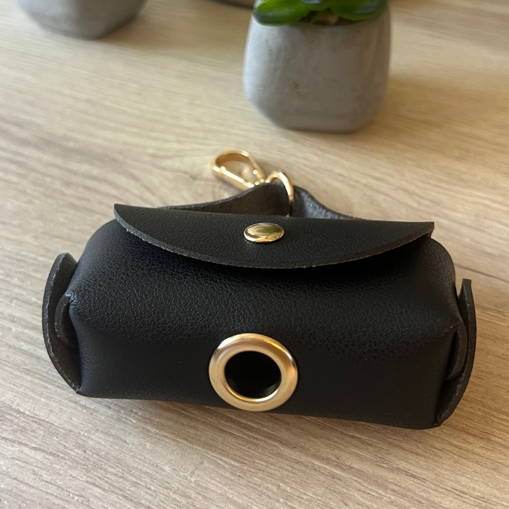 Astuccio Porta Sacchetti per Animali Nero Personalizzabile - WJ Gioielli