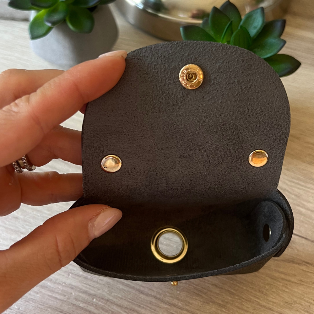 Astuccio Porta Sacchetti per Animali Nero Personalizzabile - WJ Gioielli