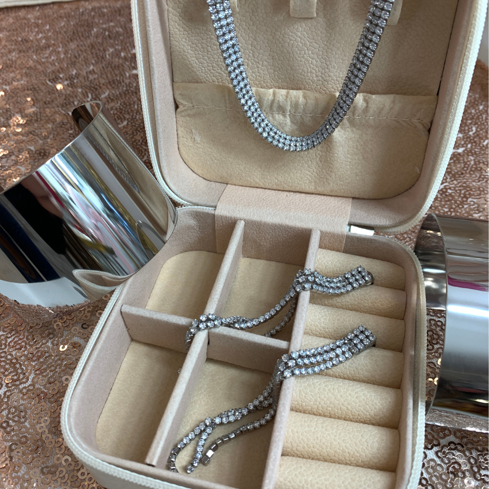bracciale manetta in acciaio silver set capodanno