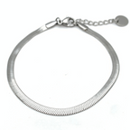 Bracciale Snake in Acciaio Silver - WJ Gioielli